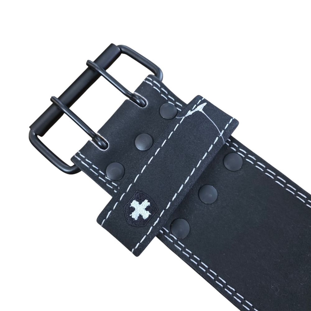 Harbinger Leather Weightlifting Belt Black Size M Gym Fitness Powerlifting NWOT - Picture 4 of 7